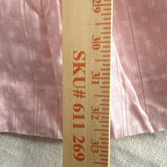 Vtg Kim Originals Dress Girls Prairie 12 Polka Dot Lace Collar Farmcore Cottagec - Picture 9 of 14